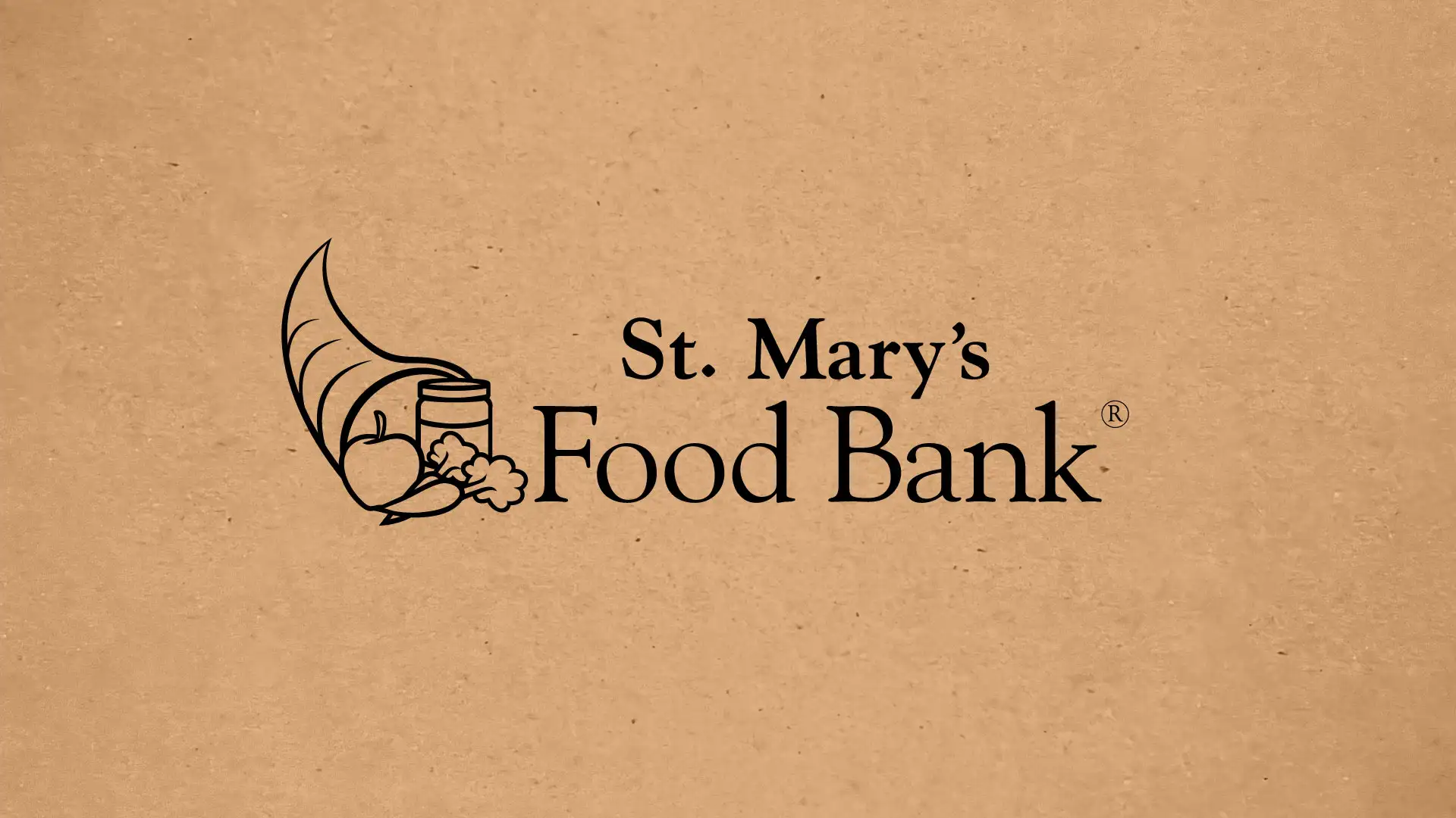 St. Mary's Food Bank logo rebrand by Dusty Drake